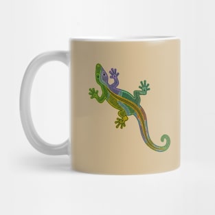 Colorful Wall Lizard Mug